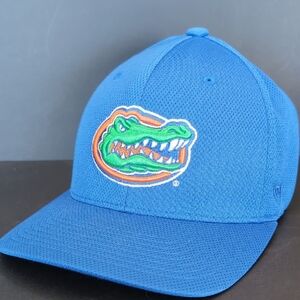 Top Of The World OSFM Blue Florida Gators Mens Fitted Ball Cap.